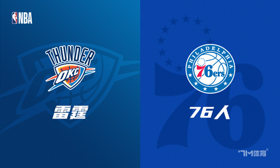 启云科技 NBA赛事前瞻：俄克拉荷马城雷霆vs费城76人
