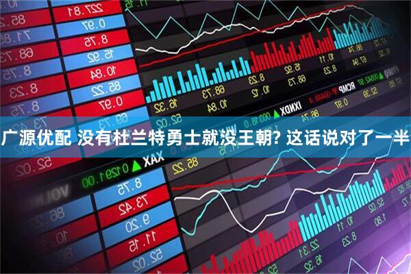 广源优配 没有杜兰特勇士就没王朝? 这话说对了一半